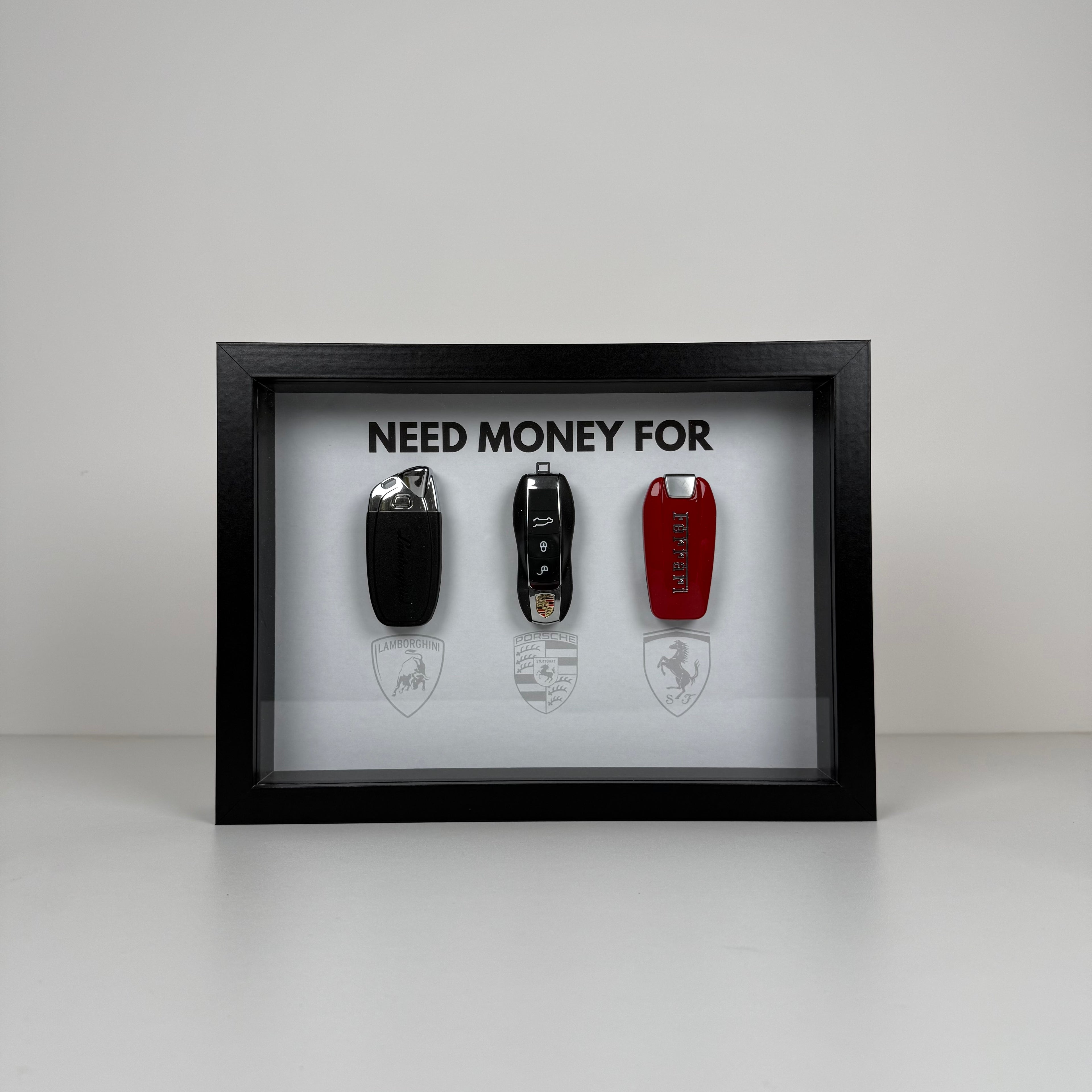 Cadre « Need money for » Cartist
