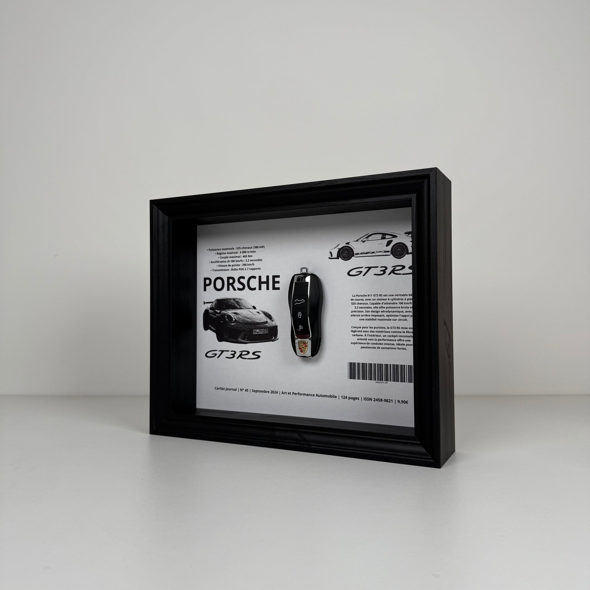 Cadre Porsche Journal Édition