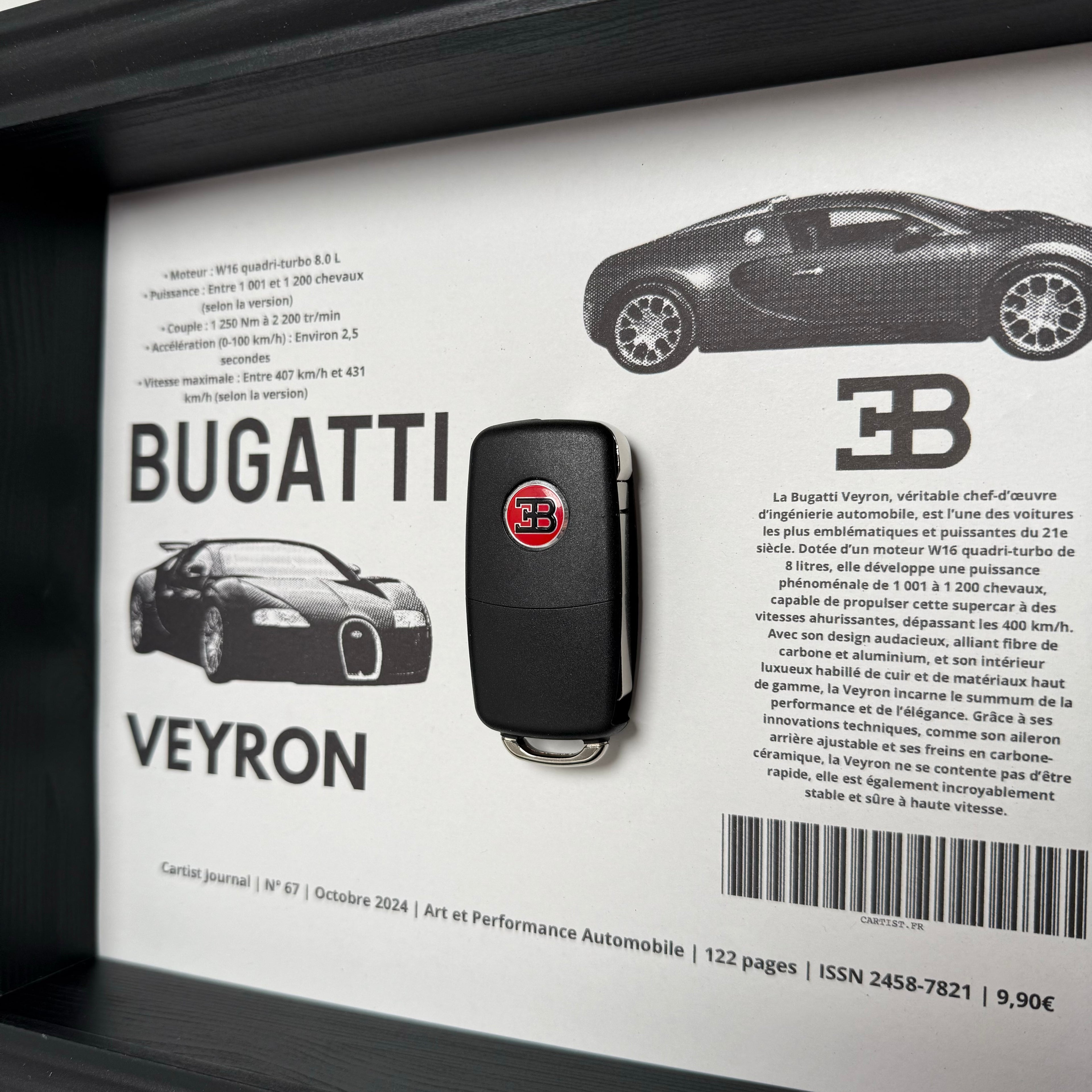 Cadre Bugatti Journal Cartist