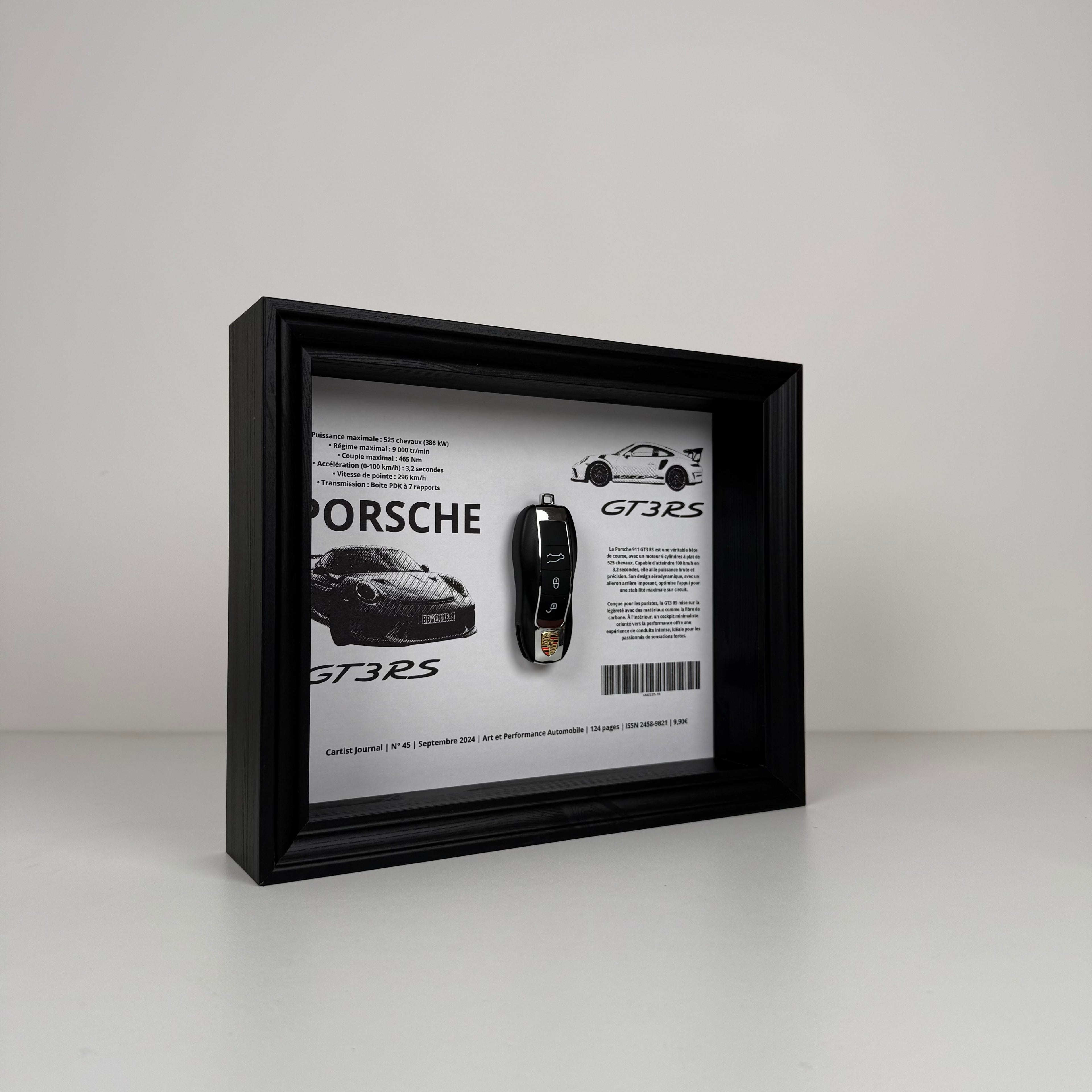 Cadre Porsche Journal Édition