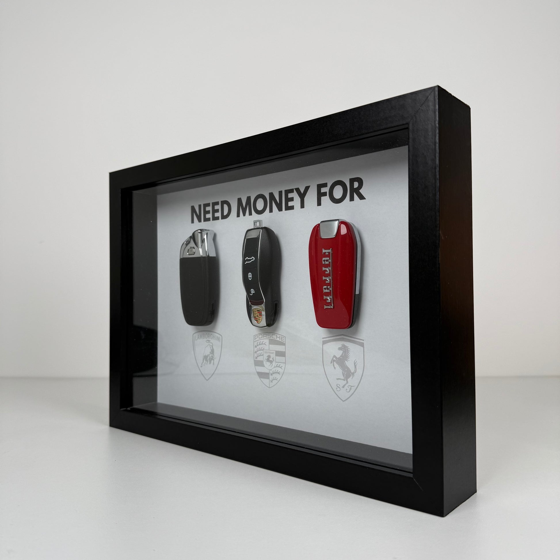 Cadre « Need money for » Cartist