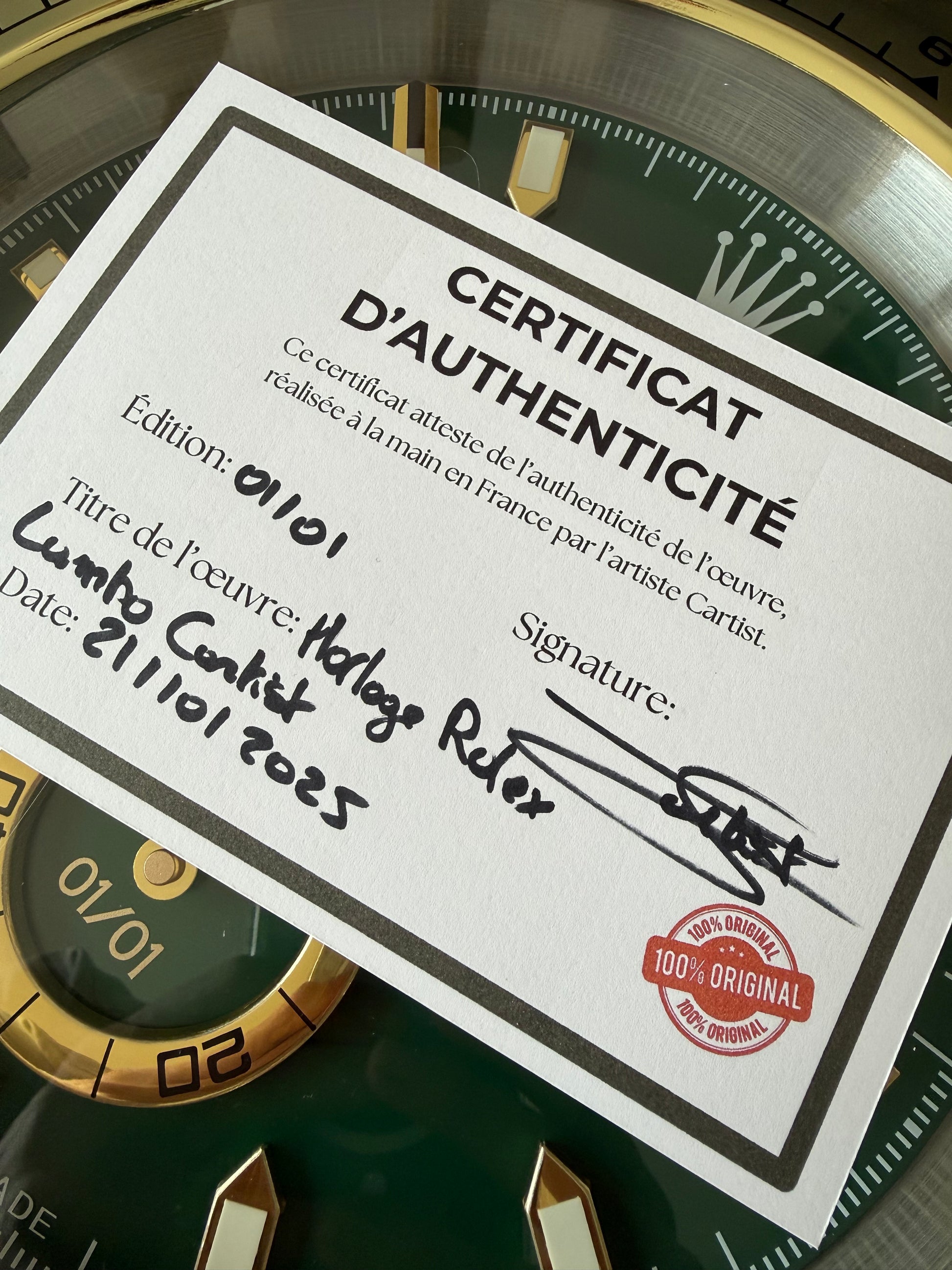 Horloge Rolex Lamborghini - 01/01