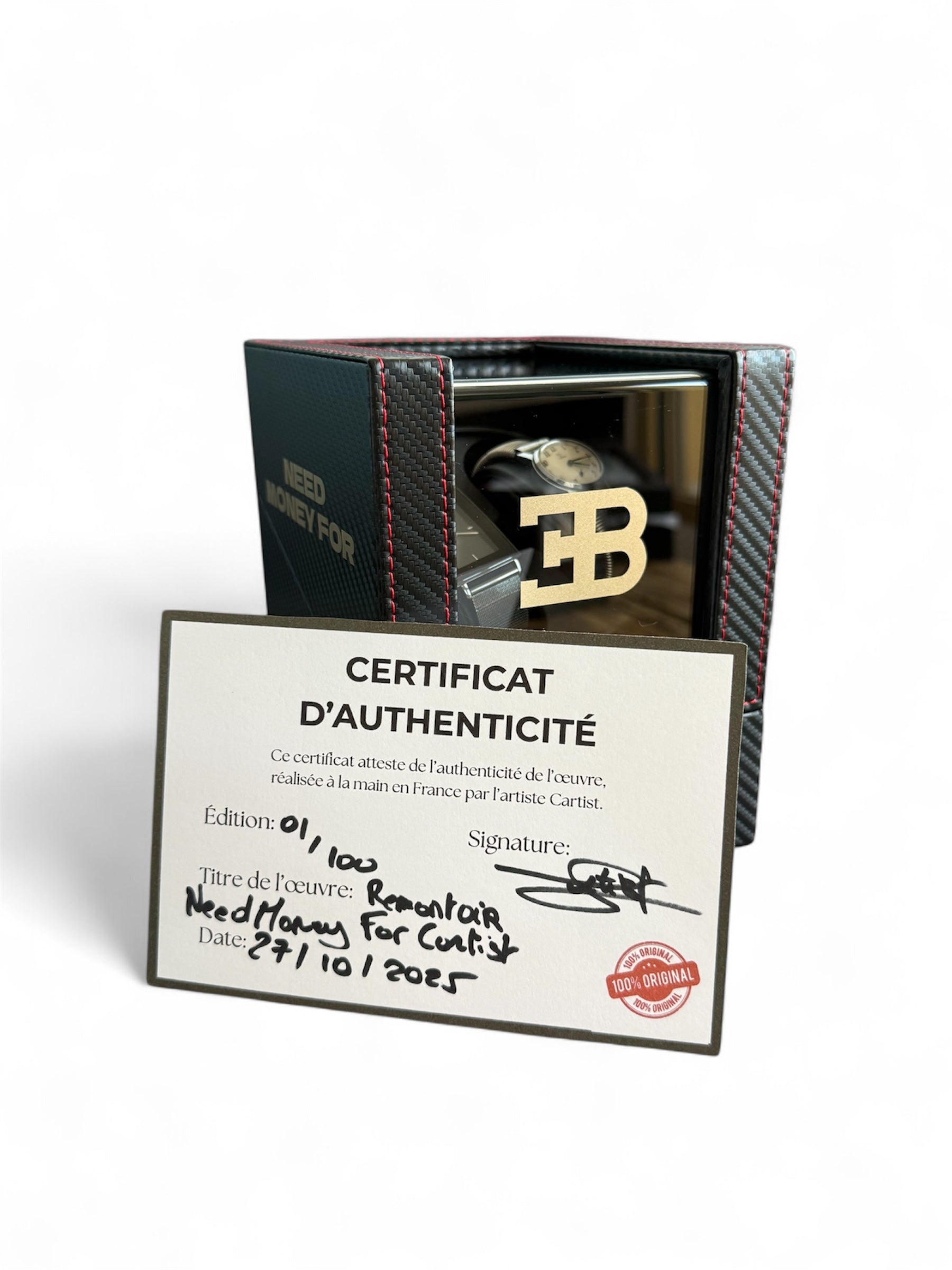 Remontoir automatique montre Chiron Héritage